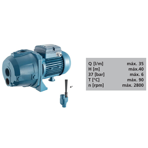 Bomba centrífuga auto-aspirante KSB 1hp 220V - Imagen 2