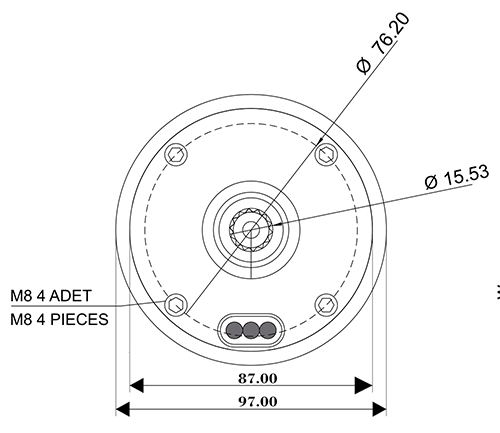 Motor sumergible 6" 12,5hp a 60hp 380V - Imagen 2